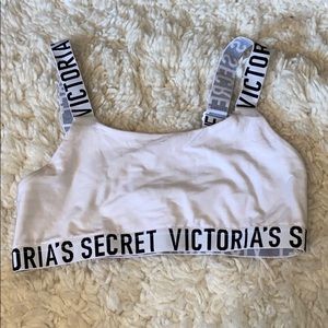 Victoria secret white sports bra!